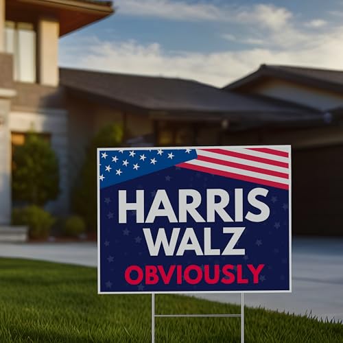Vubu Gifts Harris Walz Obviously Yard Sign thumb #5