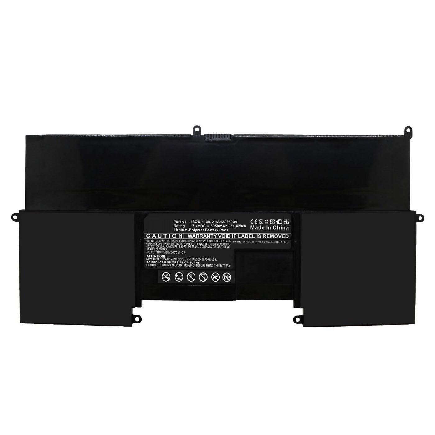 Coreparts Battery for Vizio Notebook, Brand