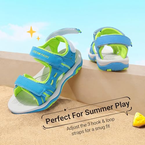 Image of DREAM PAIRS Boys Girls Sandals Kids Athletic Summer Sports Water Shoes for Toddler /Little Kid /Big Kid