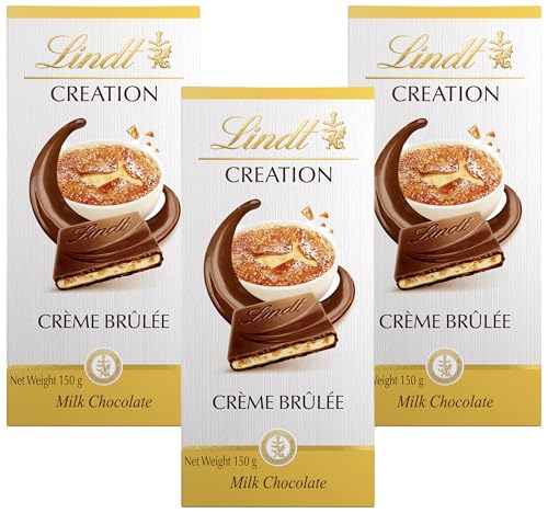Image of Lindt - Creation - Creme Brulee - 150g (Pack of 3)