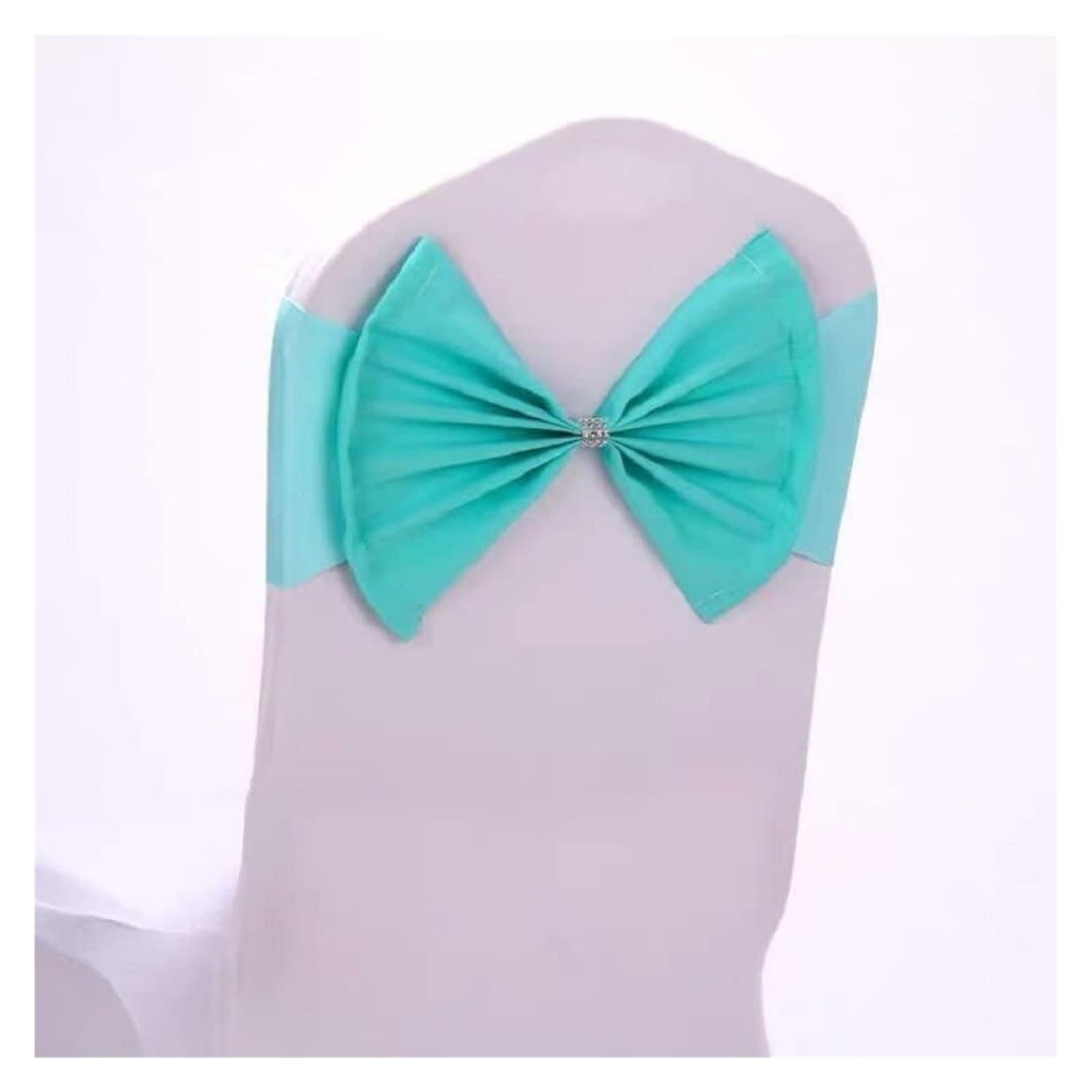 RZQVHBKXWGT chair sashes,10/50/100pcs/set Chair Bowknot Wedding Sashes Decoration 12 Colors Bow Knot Ties For Party Banquet,red,10 pcs (Color : Blu, Size pcs)(Blu,10 pcs)