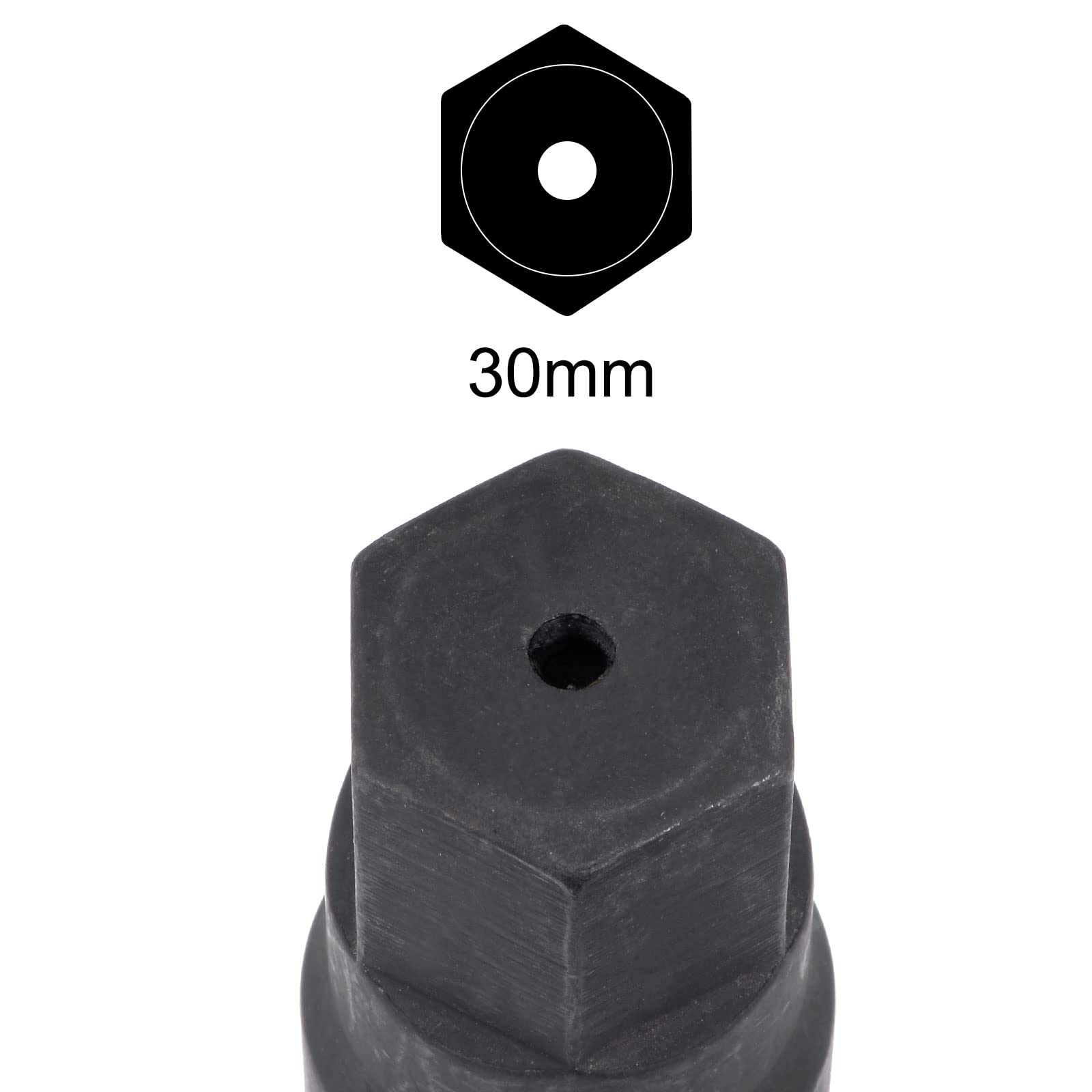 Embout Douille Impact Hexagonal 30 Mm – 3/4, Longueur 80 Mm, Uxcell