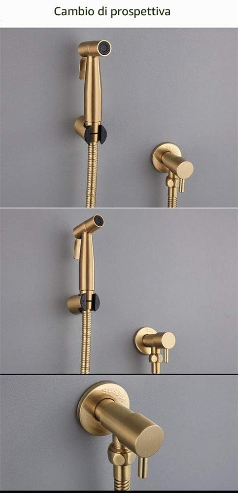 Spruzzatore Bidet WC in Acciaio Inossidabile Oro LOSCHEN