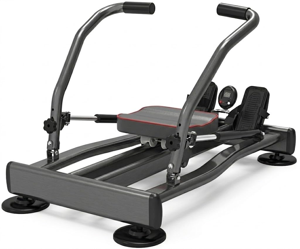 FFitness Wioślarz wioślarski Profesjonalny trening siłowni domowa siłownia hydrauliczny fitness trening siłowy trening całego ciała chrupnięcie FLMD412N