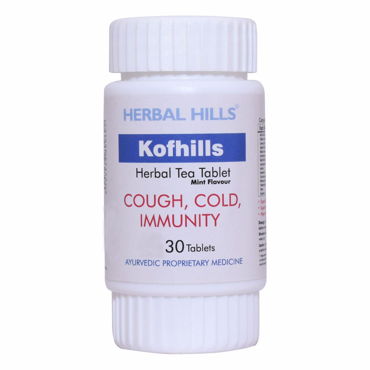Herbal Hills cough tablet Kofhills 30 Tablets for Cough & Cold (B072L84FG3) Amazon Price History, Amazon Price Tracker