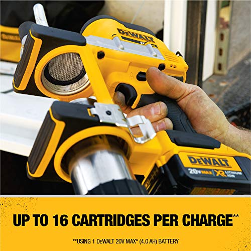 DEWALT 20V MAX Cordless Grease Gun (DCGG571M1),Yellow,V11 Torque
