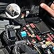 Anl Sicherungshalter, KLEHOPE 250A Kfz Sicherungshalter mit 2 Sicherungen (200A, 250A) - sicherungskasten 12v, Kann für Autoradio, Stereo Verwendet Werden