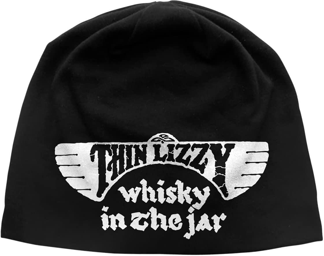 Thin Lizzy - Whisky in The Jar - Jersey Beanie Black, Black, One Size, Black, One Size