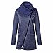 Produktbild Sport Damen Oberteil Kleider FüR Mollige ReißVerschluss Sweatshirt Outwear Tops Hooded Sweat-Jacket Pullover Kapuzenpulli Sweatshirts Streetwear Brautmutter Langer Coat Hoodies