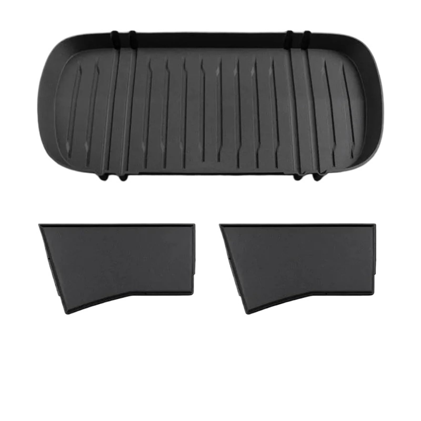 ESPYN For Tesla For Model For Y For Juniper 2025 Front Trunk Mat Partition Board TPE Protector Cushion Organizer Storage Box Universal Interior Accessories(C)
