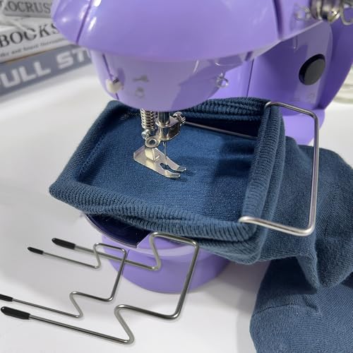 Sock Embroidery Tool Hoop for Machine - 2pcs Easy Sock Aids Hooping Station for Embroidery Large and Small Sizes
