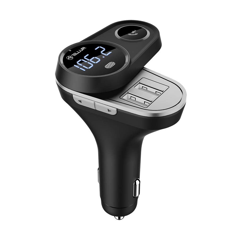 Tellur FM-Transmitter FMT-B5, Bluetooth, Schwarz
