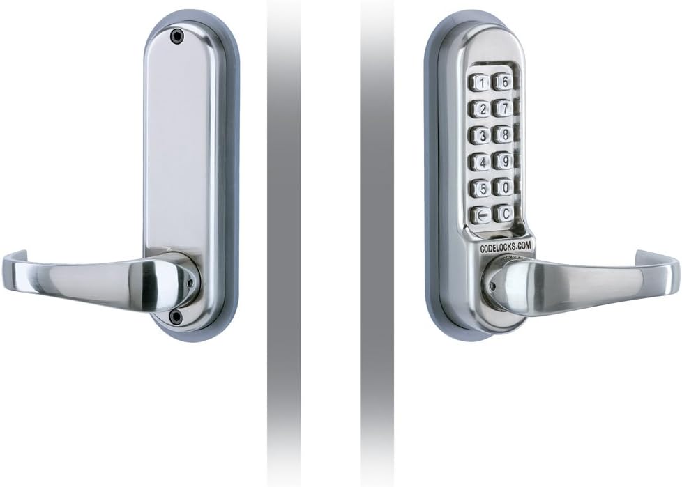 Codelocks 0505 SS Mechanical Lock, PVD Stainless Steel
