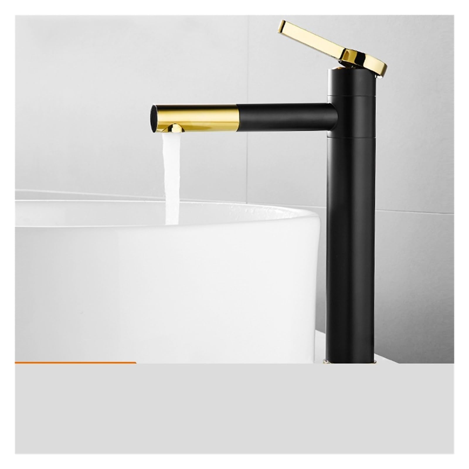 Robinet de lavabo eau chaude et froide pour moderniser facilement les toilettes de vos invités