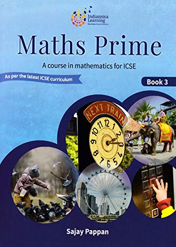 ICSE Maths Prime Book - 3 Unknown Binding