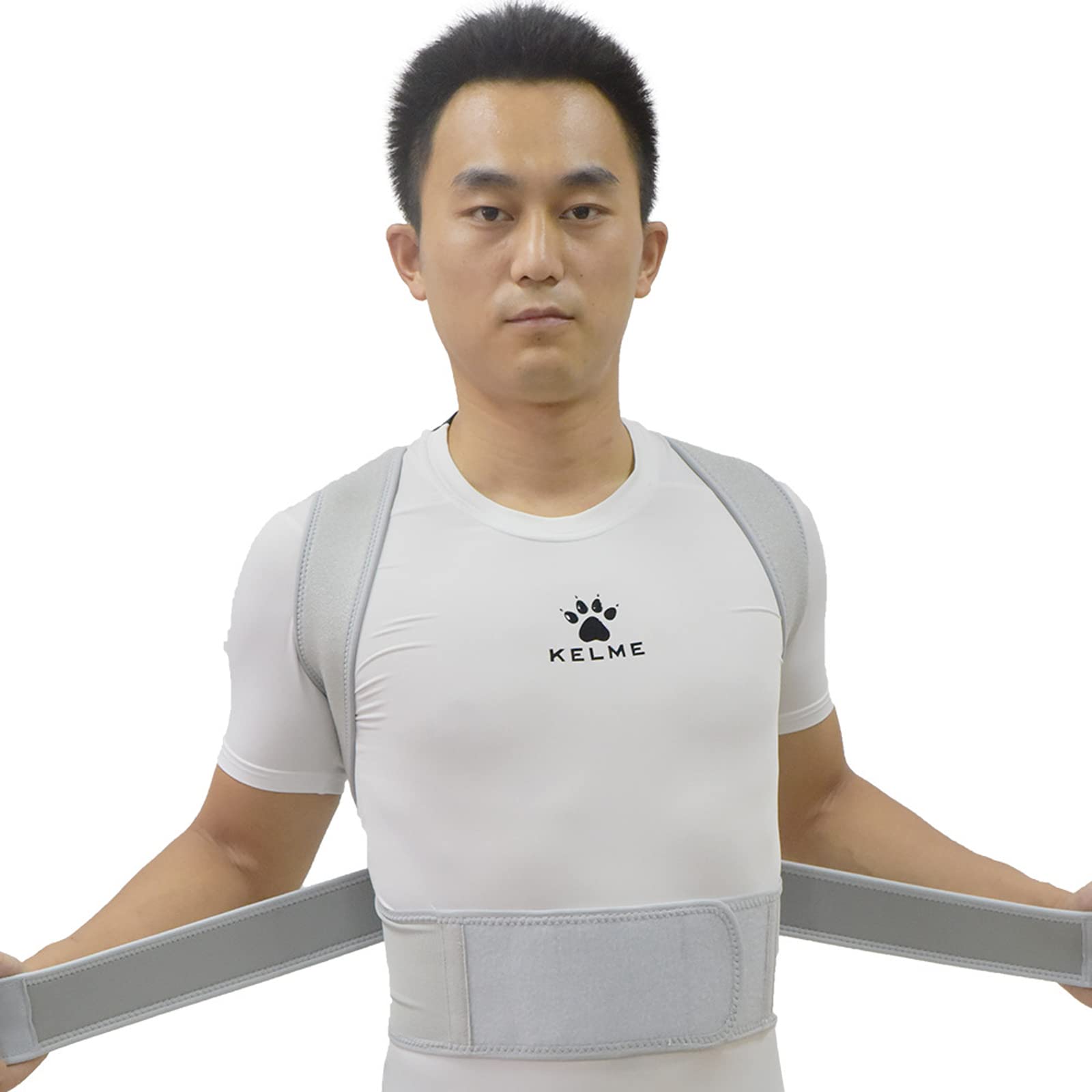 CUSMA Corrector De Postura De La Espalda, Cinturón De Soporte De Cintura Lumbar Ajustable para El Hombro Trasero para Hombres Y Mujeres, Mejora La Postura