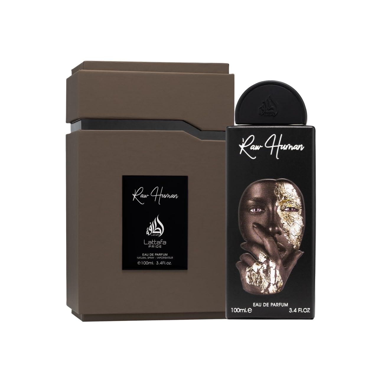 Lattafa Pride Raw Human Eau de Parfum Spray for Unisex, 3.4 Ounce - Image 2