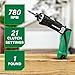Metabo HPT 3.6V Lithium Ion Cordless Screwdriver Kit, Compact and Lightweight Power Screwdriver with 2 x 1.5Ah Batteries and Quick Charger, 21 + 1 Clutch Settings and Built-In LED Light, DB3DL2