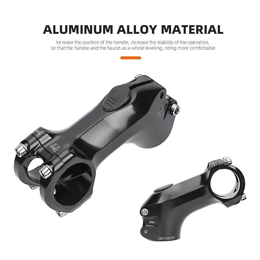 Wspornik kierownicy rowerowej 31,8 mm Rower szosowy 20/45 Stopniowy stół przedłużający kierownicę CNC Mtb Power