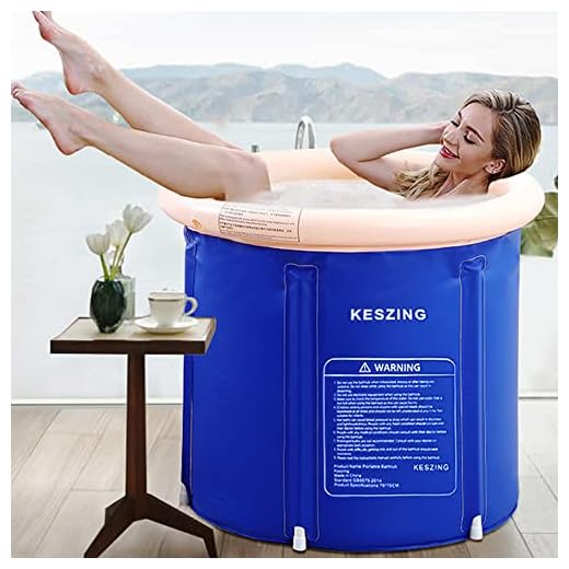 Inflatable Bathtub Portable Bathtub Sauna Foldable Hot Tub in Small Spaces Spa for Shower Stall Plastic Adult Size