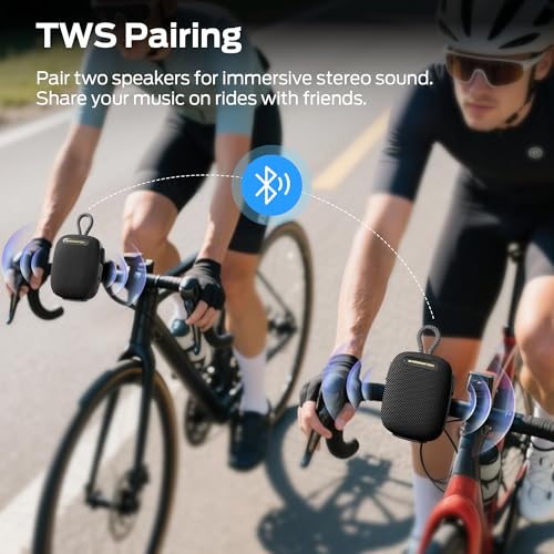 Monster S300 Portable Bluetooth Bike Speaker, IPX7