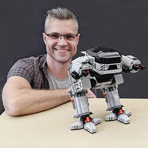 TASS Sci-Fi Mecha Modular 1473Pcs UCS Scale ED-209 MOC-83742 Space Wars Sci-Fi Exclusive Bricks Modell Kompatibel mit… – Bild 5