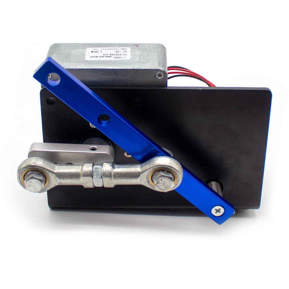 Actuador de Motor Oscilante Alternativo de Bricolaje, Velocidad Ajustable, con Fuente de Alimentación y Regulador (24V 3RPM)