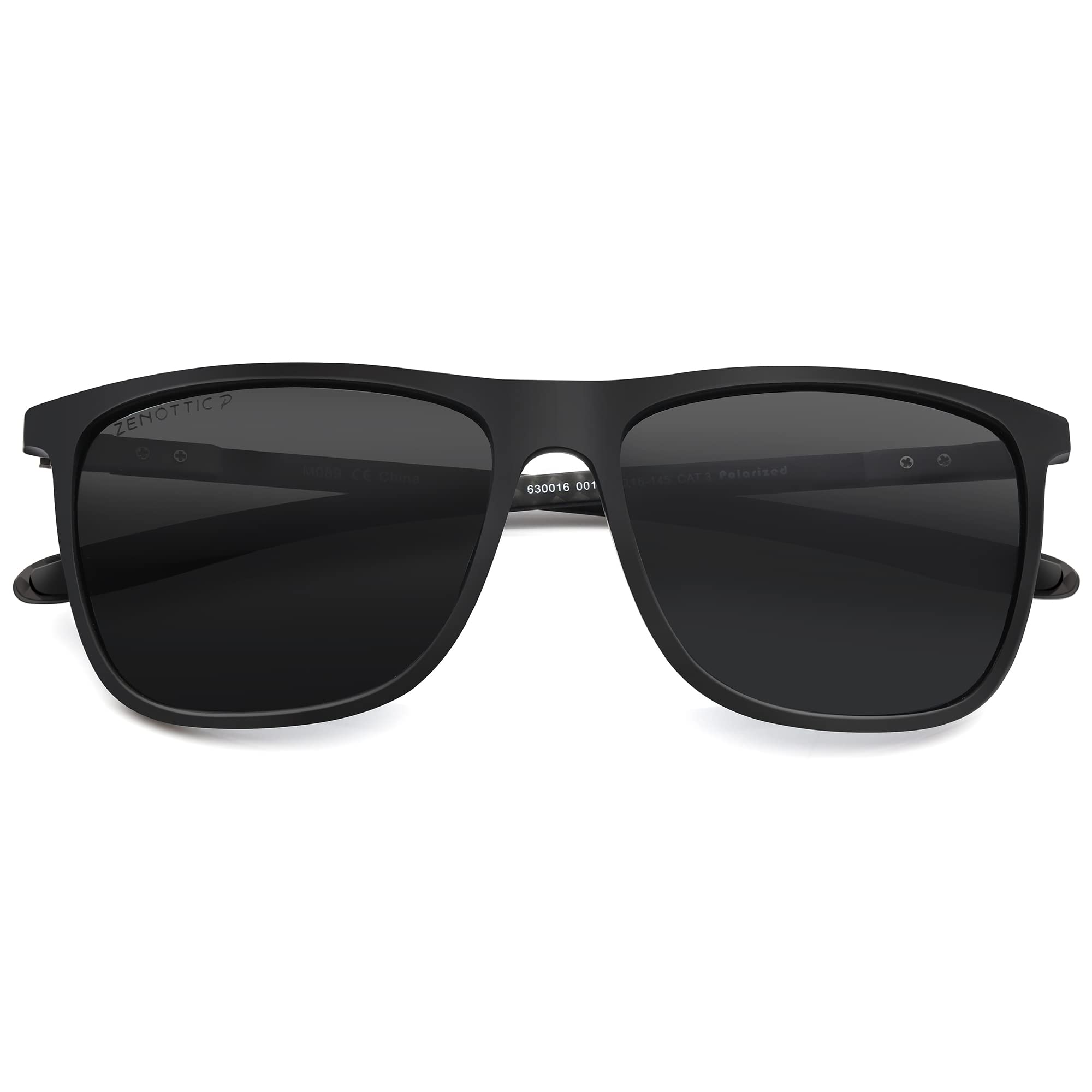 zenottic square polarized sunglasses for men ultralight carbon fiber sun glasses driving fishing golf sports uv400 protection