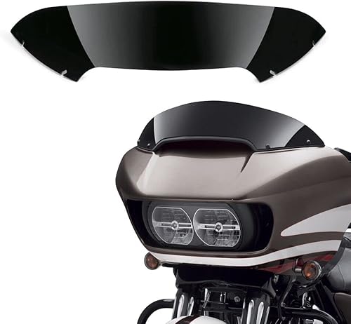 Miniatura 4 de Parabrisas negro de 4.5 pulgadas compatible con parabrisas Harley Davidson Touring Road Glide 2015 2016 2017-2021