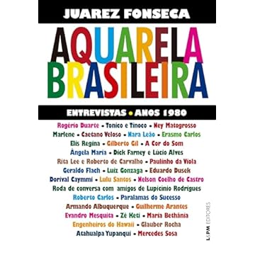Capa do livro Aquarela Brasileira (Anos 80)