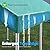 Quictent 10x20 ft Heavy Duty Carport Car Canopy Galvanized Car Tent Outdoor Boat Shelter with Reinforced Structure - Green