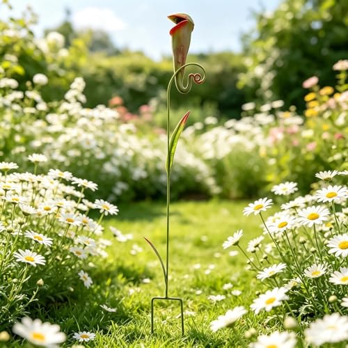 Piquets de jardin en métal résistante aux intempéries pour parc