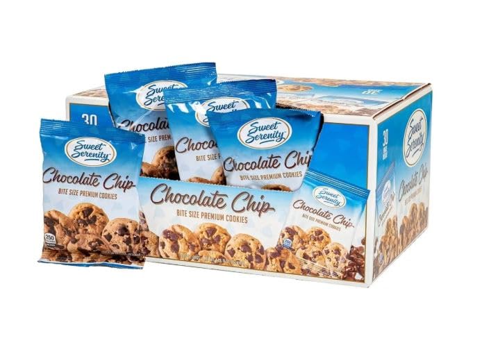 Sweet Serenity Chocolate Chip Cookies pack of 30-2oz bags