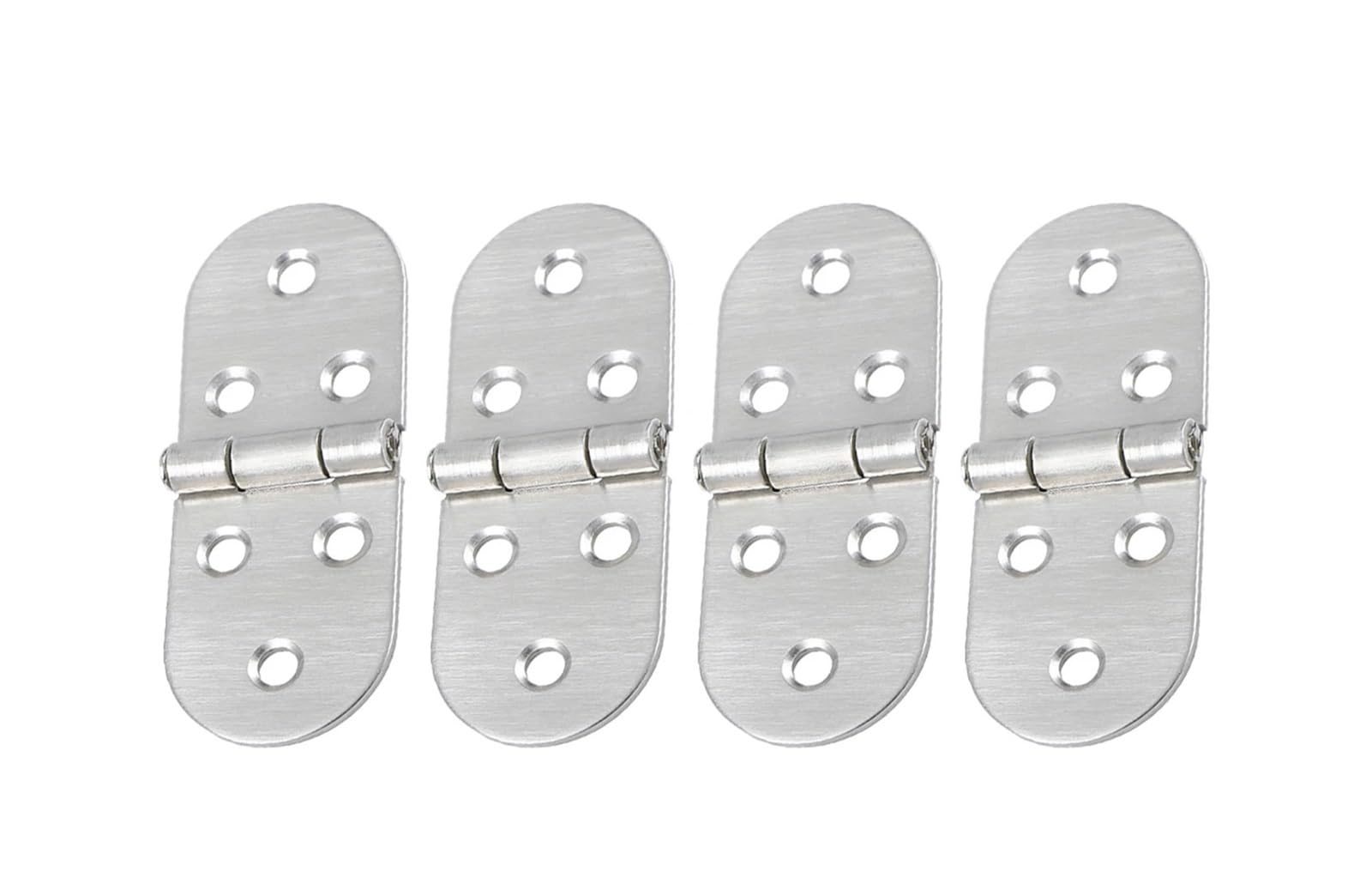 Rugaikerba One Color Flush Piano Hinge, Stainless Steel Folding Pivot Hinges