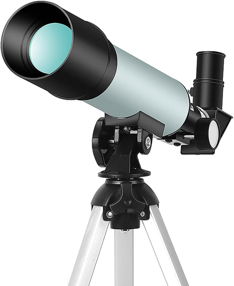 Bird Watching Telescope for Beginners 50mm Aperture 360mm Focal Length Astronomical Adjustable Telescopes with Smartphone Adapter Telescope