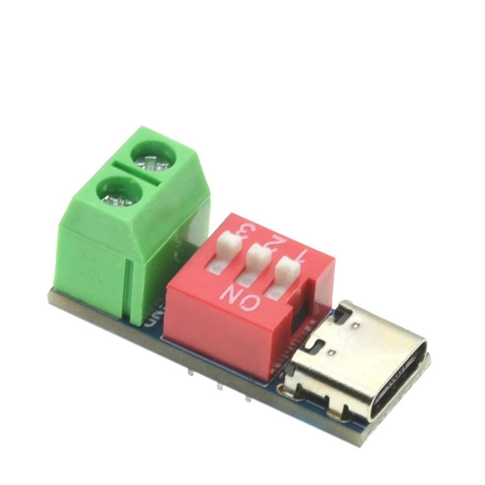 PD QC 5-20 V Dial Code Trigger Board 100 W Type-C Decoy Module