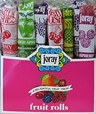 Joray Fruit Rolls 1 oz/roll 48 CT Box. Kosher