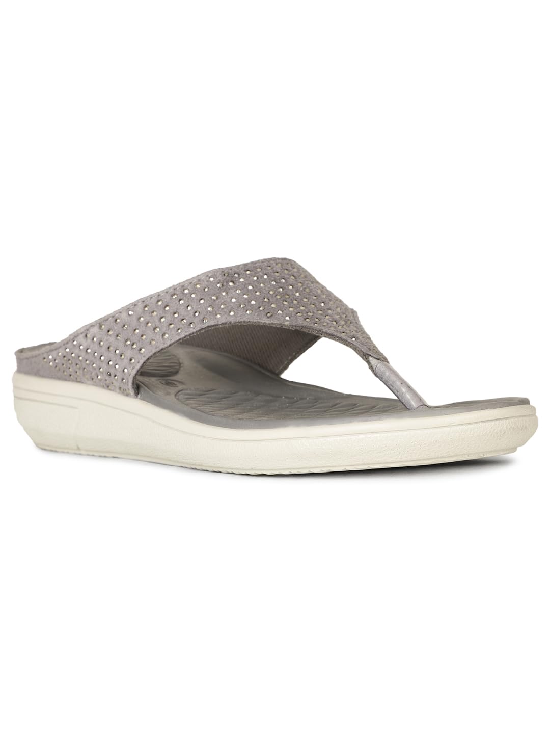 BATA womens BLOSSOM THONG Grey Slipper - 3 UK(5712288) (B07SRCL9VB) Amazon Price History, Amazon Price Tracker
