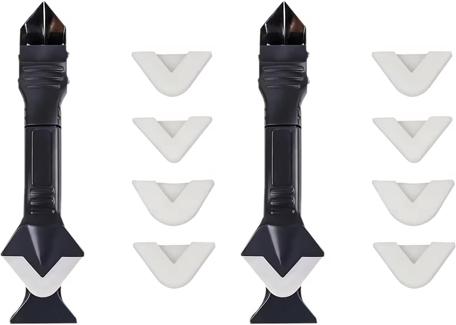 2 Pack 3-IN-1 Caulk Tool for Removal and Application, for Bathroom ...