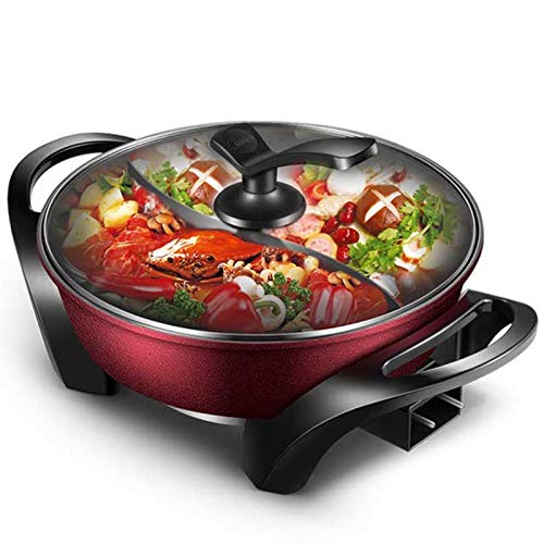 Mandarinente Hot Pot, 1500 W Multifunktions-Elektroherd Für Den Haushalt, Heißer Topf Mit Zwei Geschmacksrichtungen, Topf Mit Mandarinenente,
