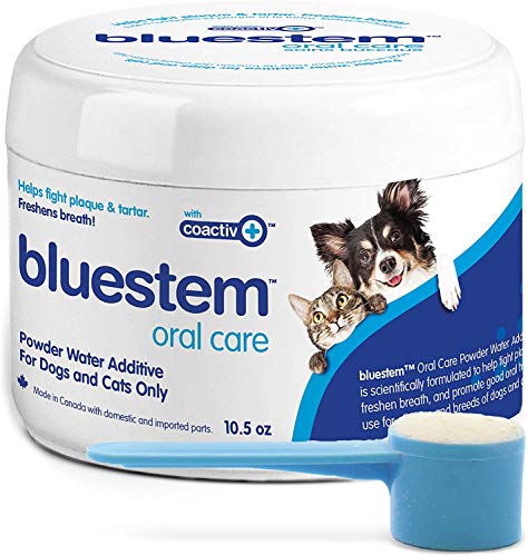 Pet Water Additive Powder: For Dogs & Cats Oral Dental Care. Helps Prevent
