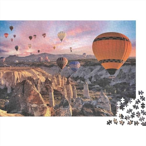 Rompecabezas de globos aerostáticos: una obra de arte de 1000 piezas para regalar