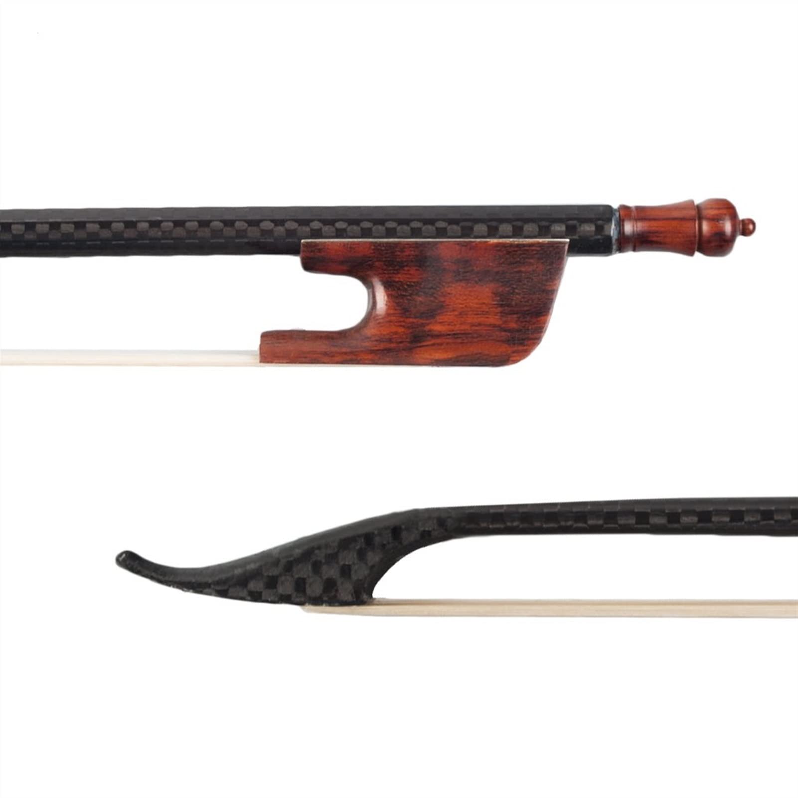 Arco De Violín De Fibra De Carbono Con Sonido Pernambuco De Alta Rentabilidad, R - Foto 11