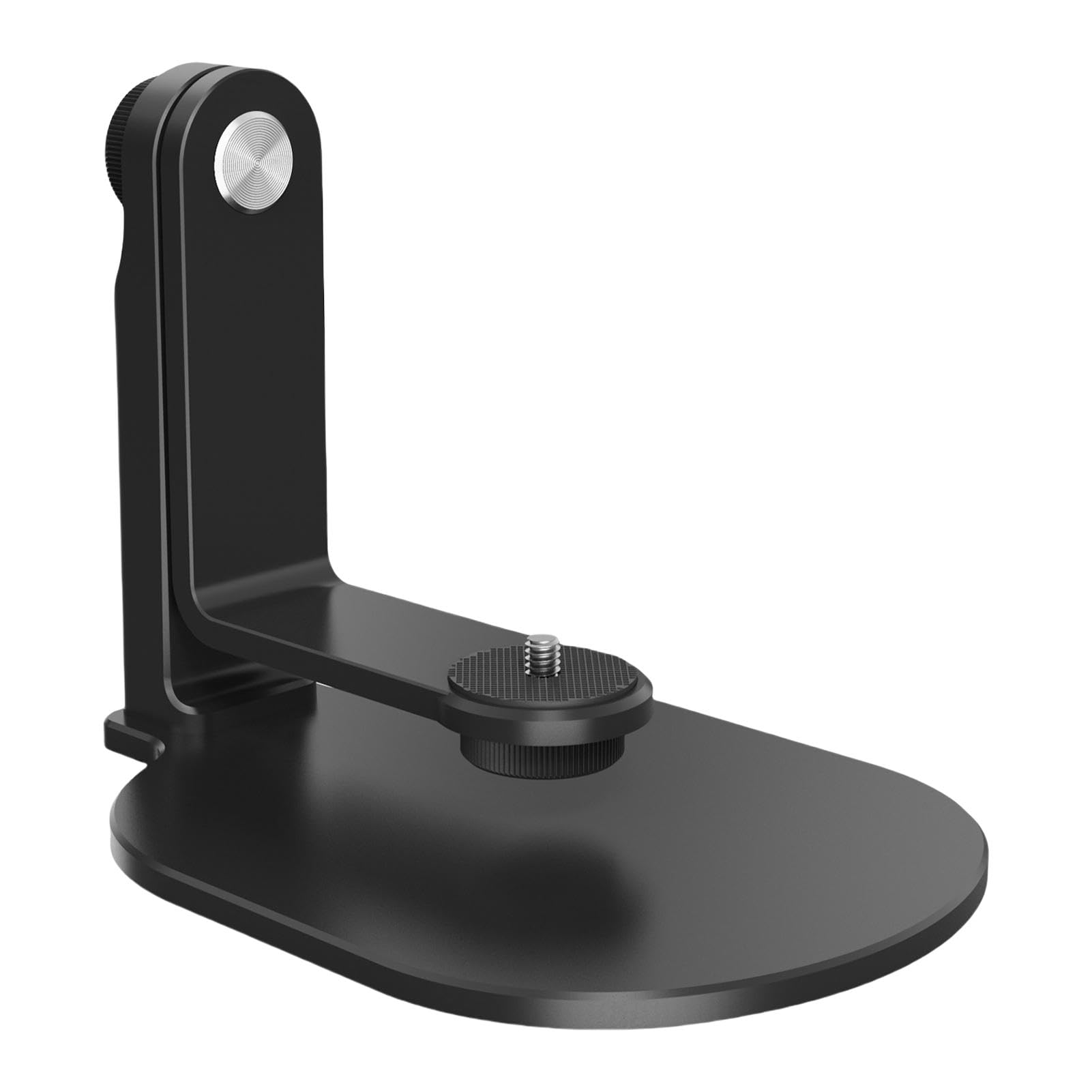 Support Réglable 360° Pour Projecteur De Bureau - Compatible Petits Projecteurs Et Caméras - En Alliage Et ABS - Dimensions 18,5x13,2x13,7 Cm - 7