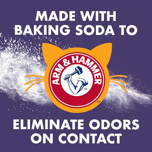 Image of Arm & Hammer Forever Fresh Cat Litter Deodorizer, Wild Lavender, Essential Oils, Baking Soda Odor Neutralizer, 30 oz. Pack of 6 (Packaging May Vary)