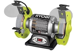 Ryobi 6 in. Bench Grinder: The Perfect Tool for Home Projects and DIY Enthusiasts