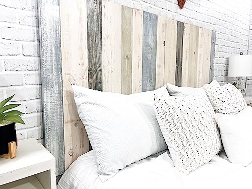 Barn Walls QHFHMER Farmhouse Mix Signature Design, Multicolored Solid Wood Headboard thumb #6