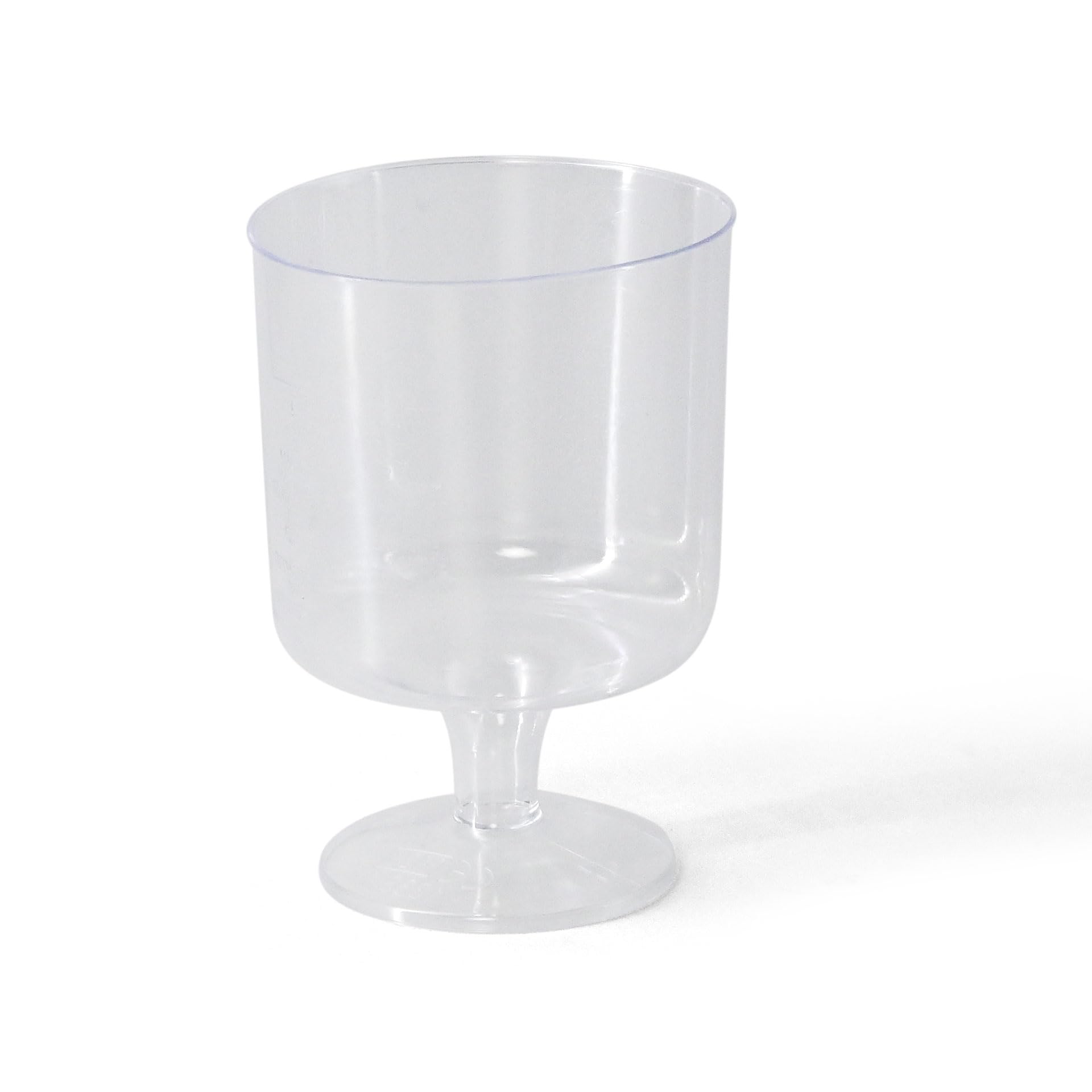 BIOZOYG 150 pcs Verres à vin plastique 200 ml - réutilisables