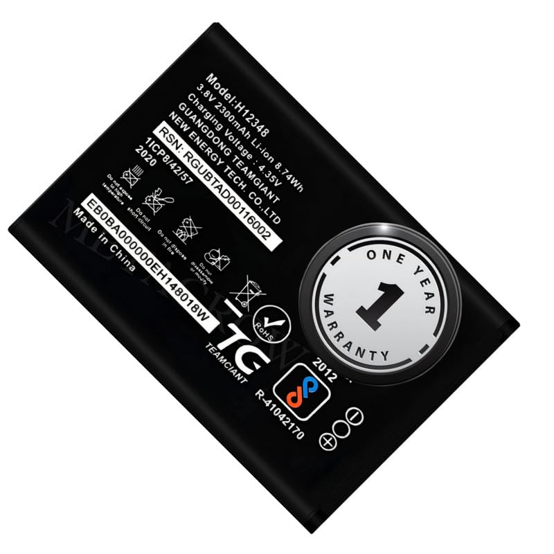 Image of Original H12348 Battery for Reliance JioFi Router M2 M2S - (2300mAh) - 1 Year Warranty MC19