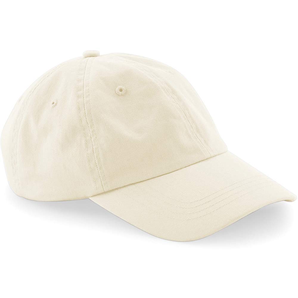 Unisex Low Profile 6 Panel Dad Cap (One Size) (Beige)